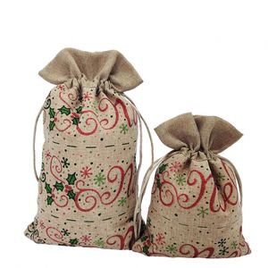Sacs cadeaux de Noël personnalisables avec technologie de couture et d'impression pour des promotions personnalisées - Product Image 6