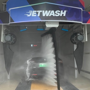 Mesin cuci mobil tanpa sentuh terjangkau operasi otomatis tanpa pengawasan, terhubung pintar, sempurna untuk Startup toko cuci mobil