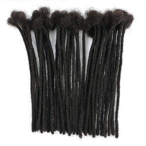 Extensions de <span class=keywords><strong>cheveux</strong></span> humains Remy indiens pour tresses torsadées, dreadlocks, style afro - Product Image 1