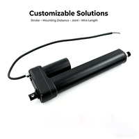 Actionneur linéaire électrique haute vitesse YH8-524E DC 12V 24V 36V 48V 7000N à forte force IP66 pour levage industriel et suivi solaire