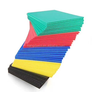 4mm 4x8ft coroplast PP tấm polypropylene sóng petek tấm nhựa rỗng Poly corflute Hội Đồng Quản Trị cho sân cỏ dấu hiệu - Product Image 1