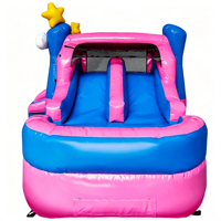 Mini château gonflable magique avec toboggan pour un plaisir actif