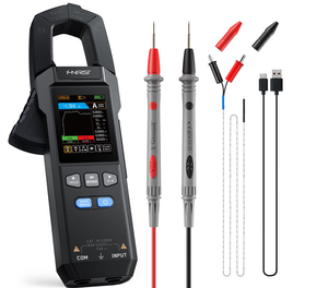 เครื่องวัดมัลติมิเตอร์แบบดิจิตอล Fnirsi Dmc-100 ความแม่นยำสูง ป้องกันการเกิดไฟไหม้ พร้อมระบบวิเคราะห์อัจฉริยะอัตโนมัติเต็มรูปแบบ สำหรับการวัดค่าต่ำ - Product Image 5