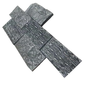 หินแกรนิต G654สีเทาเข้มหินธรรมชาติแบบแยกส่วนพื้นผิวเห็ดดีไซน์ทันสมัยสำหรับผนังภายนอกกระเบื้องผนังที่มีขนาดตัดเป็นแผ่น - Product Image 1