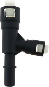 Connecteur en T pour tuyau d'entrée de chauffage HVAC en ABS noir pour Cadillac Escalade Chevy Tahoe GMC Yukon Hummer H2 - Product Image 4
