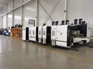 Máy In Flexo 1200*2400 Và Máy Cắt Khuôn In Slotter 2 Màu Max Box Plant Loại Máy In Guler Máy FFG - Product Image 3