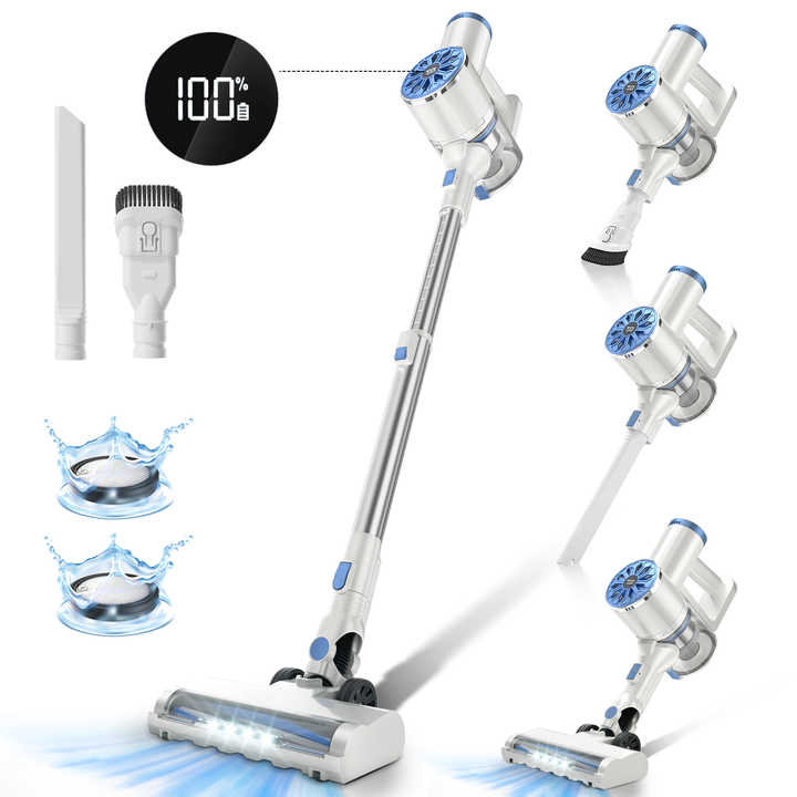 Handheld Vacuum Cordless PRETTYCARE WC01 Stick Portable Bagless 20Kpa