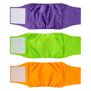 IVYPET कस्टम लोगो अवशोषक कपड़ा पालतू कुत्ते का डायपर धोने योग्य पुन: प्रयोज्य जलरोधक पुरुष डायपर कुत्ता - Product Image 1