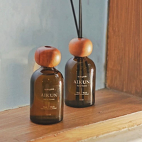 Coffret cadeau AIKUN personnalisable avec logo, décoration d'hôtel, ambiance élégante, diffuseur de parfum à base d'huiles essentielles extraîtes de plantes