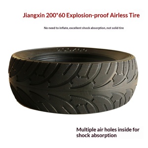 <span class=keywords><strong>RISINGSUN</strong></span> 200*50 Pneu Élargi Anti-Éclatement Sans Gonflage 8 Pouces pour Trottinette Électrique et Pneu de Voiture Modifié - Product Image 6