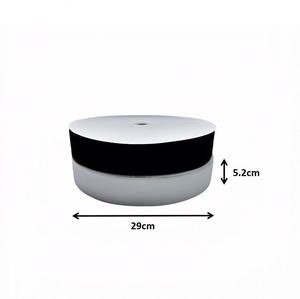 Promotion : Bande auto-agrippante noire de 50 mm en plastique moulé par injection, avec boucle souple en tissu, à coudre - Product Image 1