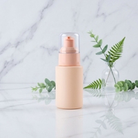 Flacon en verre pour lotion ou essence, légèrement translucide/opaque, couleurs macaron, plusieurs couleurs disponibles en stock, vide