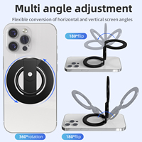 Support magnétique universel pour téléphone et iPad en alliage d'aluminium réglable en hauteur de haute qualité pour bureau/usage professionnel
