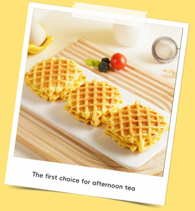 Deliciosas Waffles Rellenas de Queso: Recién Horneadas, Centro Cremoso, una Sensación Revolucionaria para el Desayuno y el Merienda para los Amantes de la Comida Global - Product Image 4