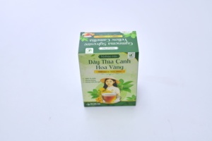 Sachets de thé aux herbes biologiques de Gymnema Sylvestre et de Camélia Jaune vietnamiens séchés à froid pour rituel quotidien, marque privée disponible - Product Image 6