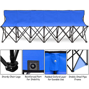 Bolsa Plegable Lona Pesca Mochila 6 Persona <span class=keywords><strong>Playa</strong></span> Silla Plegable - Product Image 6