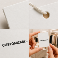 Étiquettes de marque haut de gamme pour les boutiques de vêtements de luxe, étiquettes d'identité personnalisées, accessoires de vêtements haut de gamme, service