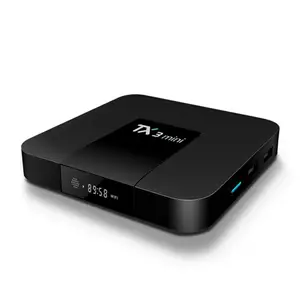 Jht DVB TV Set Top Box đa ngôn ngữ hỗ trợ 2 LAN đa phương tiện truyền thông ip-tv m3u MXQ PRO TV hộp thông minh