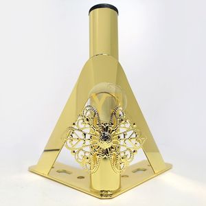 YIJUN <b>Gold</b> Floral Furniture Legs 3307 Heavy Duty Decorative Retro Luxury <b>Sofa</b> Feet Modern Minimalist Hardware Accessories - Product Image 3
