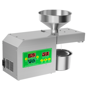 Prensa de aceite de acero inoxidable de 820W, prensa de aceite inteligente adecuada <span class=keywords><strong>para</strong></span> prensa de aceite de linaza de almendra de oliva - Product Image 4