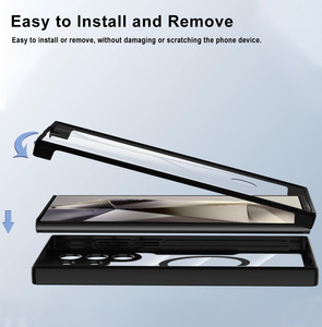 Custodia Magnetica <span class=keywords><strong>Trasparente</strong></span> Antiurto a 360° per <span class=keywords><strong>Samsung</strong></span> S26 25 24 23 22 Ultra A37 A57 Qicai, Protezione Completa - Product Image 4