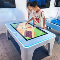 Table tactile de 43 pouces pour enfants, table de jeu pour l'apprentissage interactif