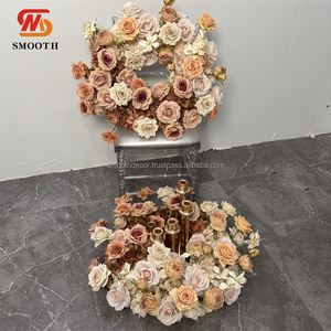 SMOOTH Customized Artificial Festival Flower <b>Wreath</b> Front <b>Door</b> Wall Hanging Garland for Event Decor - Product Image 2