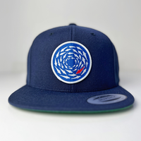 Casquette 6 panneaux avec logo brodé sur mesure par OEM en coton de haute qualité Gorras, casquette Hip Hop à bord plat pour hommes et femmes