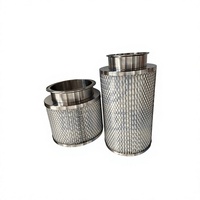 Cartouches filtrantes industrielles en acier inoxydable avec interface de serrage à ouverture rapide de type Chuck pour les industries chimiques et pharmaceutiques