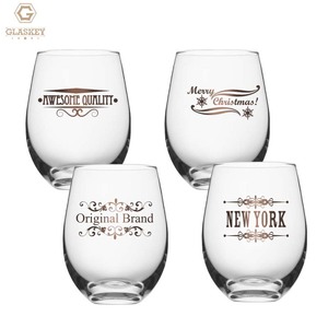 Wedding Engagement Gift Crystal Glasses Egg Shaped <strong>Wine</strong> Glasses Sublimation Stemless <strong>Wine</strong> Glasses <strong>Tumbler</strong> 12Oz/14Oz - Product Image 5