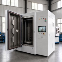 Machine de revêtement PVD à grande chambre AsiaLink, équipement industriel de placage ionique sous vide pour quincaillerie de meubles