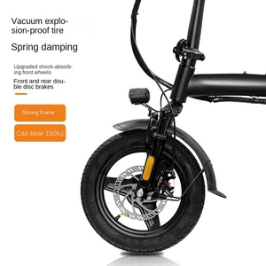 Vélo électrique pliable certifié CE EN15194, batterie lithium 48V, fabricant OEM, Urban T5 pliable - Product Image 5