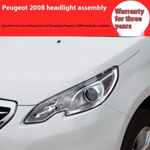 Pour Dongfeng <span class=keywords><strong>Peugeot</strong></span> <span class=keywords><strong>2008</strong></span> assemblage de phare LED pour 14 15 16 modèles coque de couvercle de phare gauche et droit d'origine tension 12V - Product Image 3