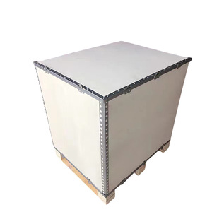 Hongye <b>Wooden</b> <b>Crate</b> Packaging Export Steel-Edged Folding <b>Crates</b> Fumigation-Free Logistics Turnover Box General Packaging - Product Image 2
