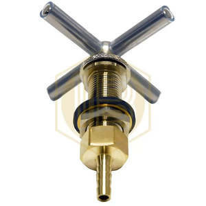 Grande scolapiatti in metallo e vetro per vassoio - Product Image 1