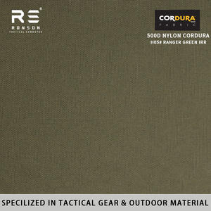 100% Nylon Polyamid PU beschichtet 500D Cordura Stoff H05 # Ranger Grün Nah infrarot konform Dauerhafte Verwendung für Tactical Gear WR - Product Image 3