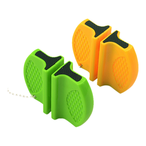 Schmetterling Mini 2-in-1 Outdoor Tragbarer Edelstahl-Keramik Umweltfreundlicher Mehrstufiger Manueller Messerschärfer - Product Image 6