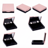 Palette vide en ABS pour fards à paupières et blush, gaufrée, écologique, en gros