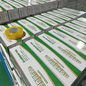 Custom Aluminum Foil 14 Micron 100m Length 200kg Weight 8011 Alloy Soft Temper for Flexible Packaging <b>Lamination</b> Food Grade - Product Image 2