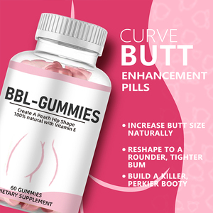 Gummies Biyode Marque Privé<span class=keywords><strong>e</strong></span> à Base de Plantes pour l'Augmentation des Fesses - Effet Liftant et Remodelant pour <span class=keywords><strong>les</strong></span> Hanches - Product Image 4