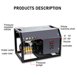 เครื่องล้างรถอัตโนมัติ 4000W แรงดันสูง 3200PSI 220บาร์ ติดผนังเหล็ก ทำความสะอาดพื้นผิว ขายดี 380V 4000W แรงดันสูง - Product Image 6