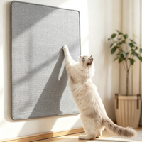 Arbre à chat moderne de luxe réglable et écologique avec matériau en sisal, montage facile et design mignon pour usage intérieur