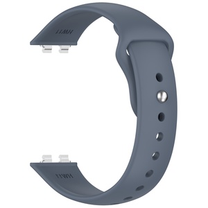 Bracelet de remplacement en silicone compatible avec <span class=keywords><strong>Huawei</strong></span> <span class=keywords><strong>Band</strong></span> 11 / 11 Pro, bracelet de sport à boucle inversée, souple et réglable - Product Image 6