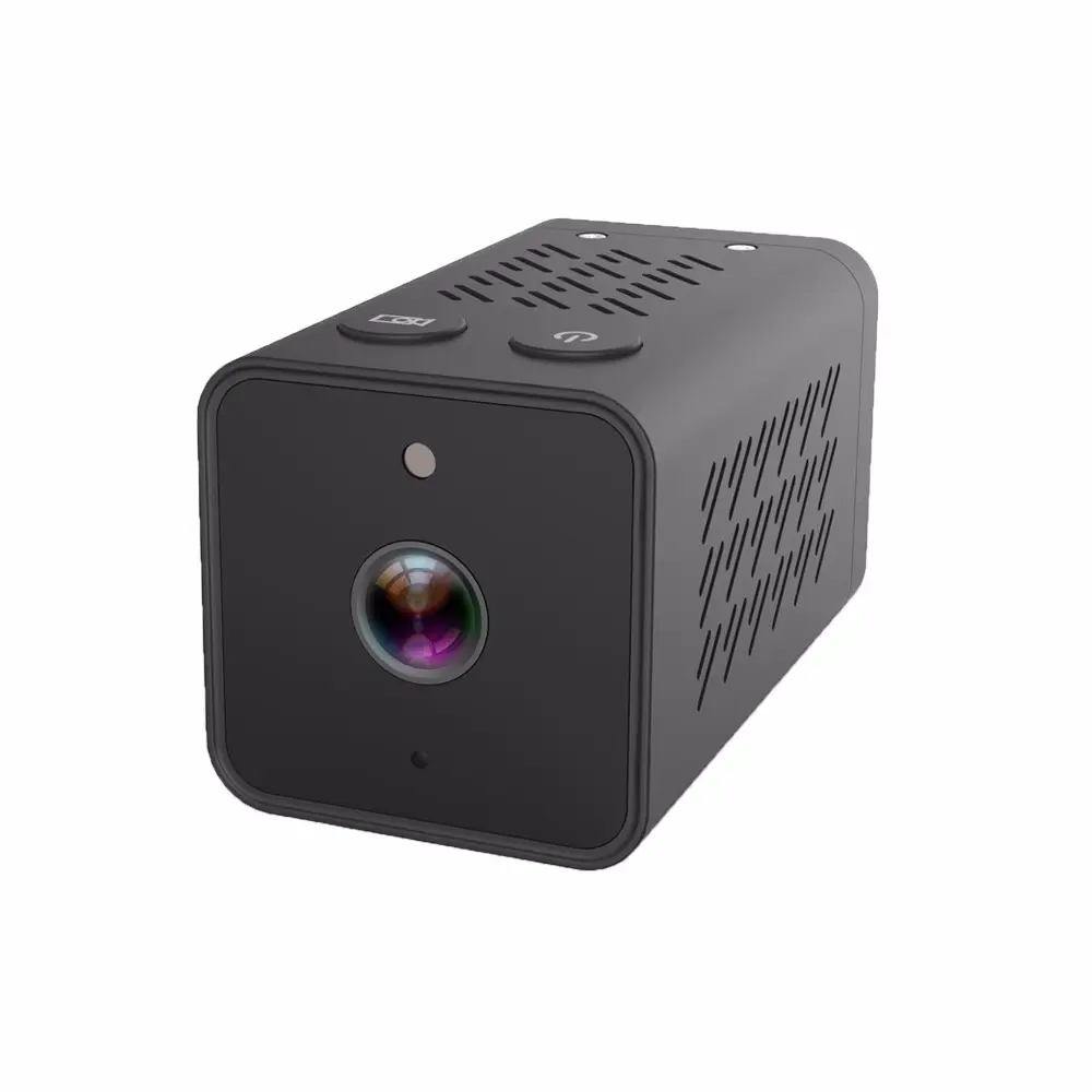 Mini câmera espião invisível sem fio, câmera invisível com auto gravação e voz, 2 formas de interfone de 6 a 8 horas de bateria
