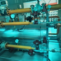 Estación de Regulación y Medición de GNC Llave en Mano con Unidad de Odorización, Descompresión de Tres Etapas y Construcción de Acero al Carbono