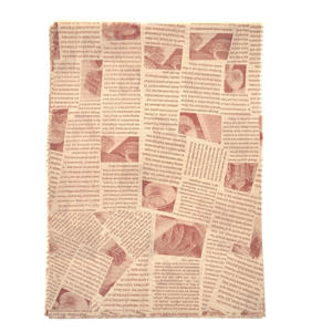 Custom Sandwich Burger Greaseproof Wrapping <b>Paper</b> Food Grade <b>Paper</b> - Product Image 4