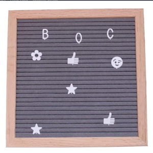 Tablero de fieltro para mensajes, tablero de palabras, tablero de anuncios, letras, anuncios de embarazo, letrero de anuncio de nacimiento - Product Image 2