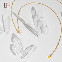 Au750 Lettre B Pendentif initiale 26 Chaîne de lettres Collier 26 Pendentifs de lettres initiales Or véritable 18 carats Pendentif CZ jaune