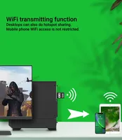Adaptateur WiFi USB externe double bande 2,4 GHz et 5 GHz WIFI 6 AX900 BT 5.4 2-en-1 900 Mbps sans pilote en stock