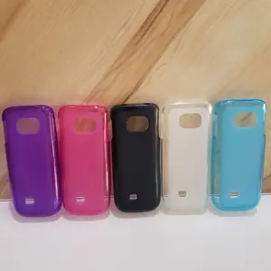 Israel kosher capa de celular, à prova de choque de silicone macio, tpu de borracha transparente com gel para nokia C2-01, capas